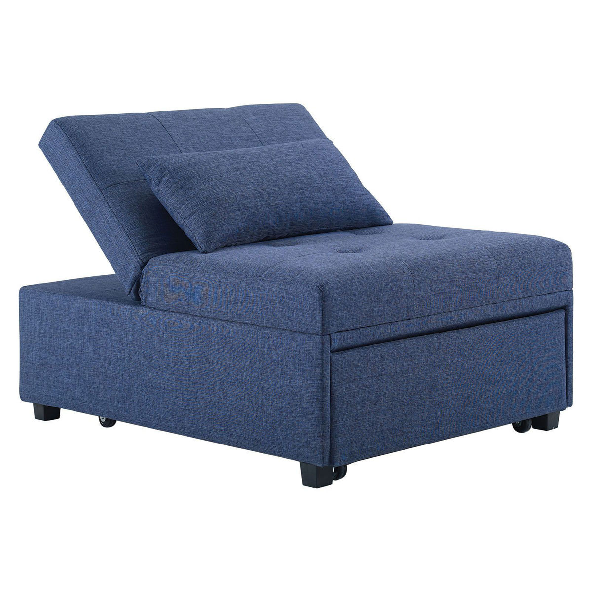 Picture of The Dozer Blue Chair Bed