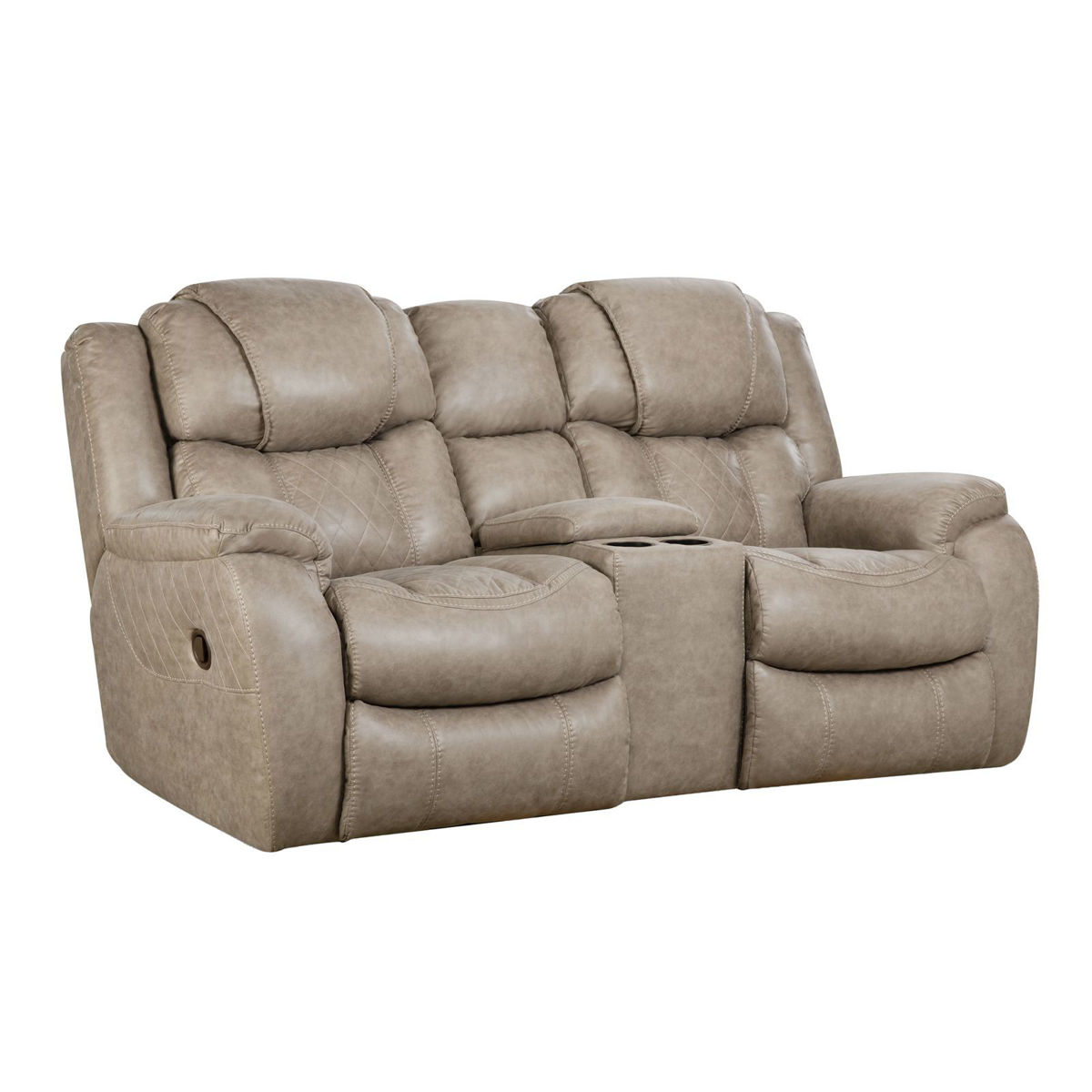 Picture of Daytona Mushroom Recliner Loveseat