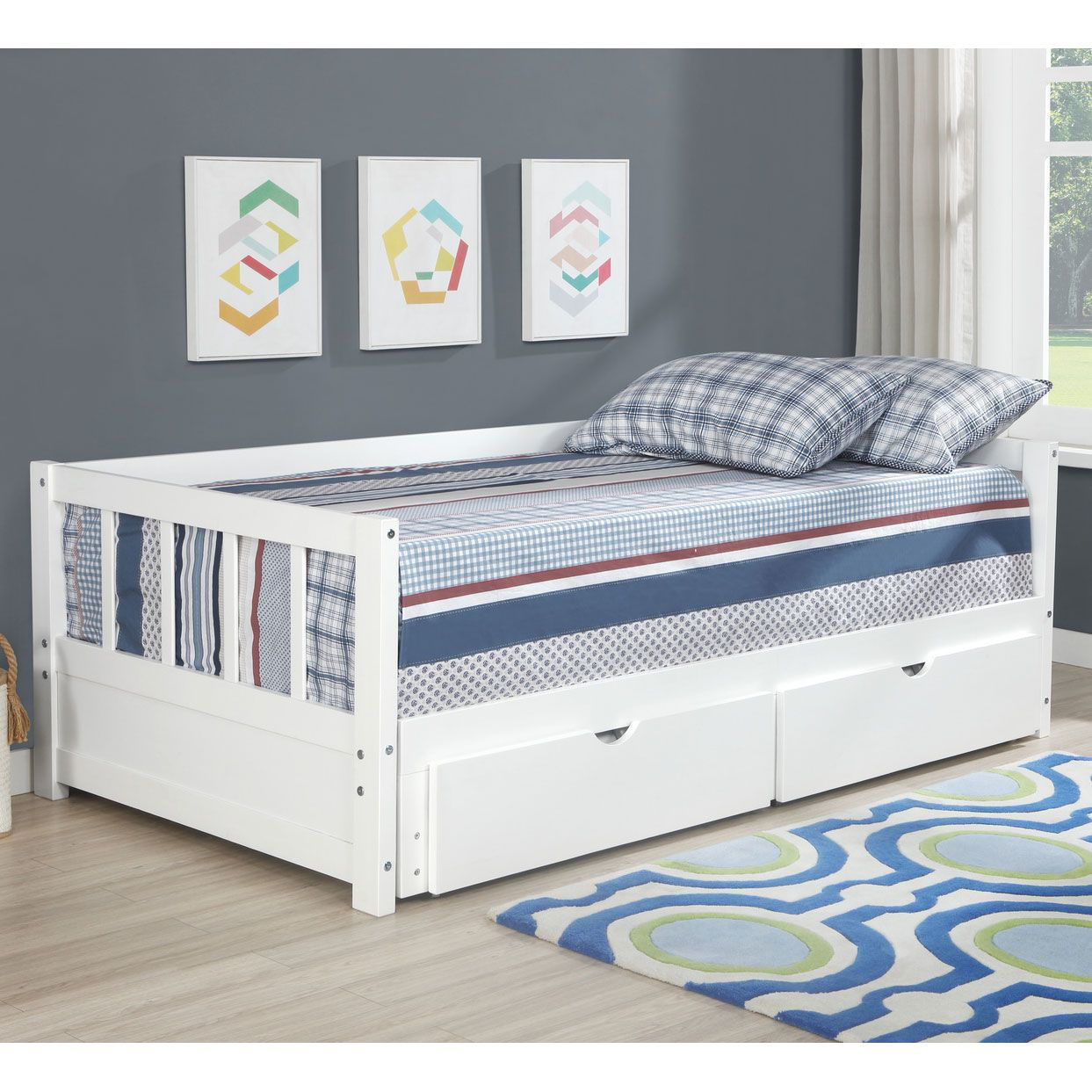 More Like Home: The Stack-a-Bed (converts from twin to king!)