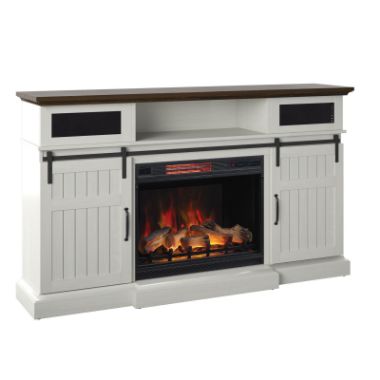 Manning TV Stand & Fireplace Insert