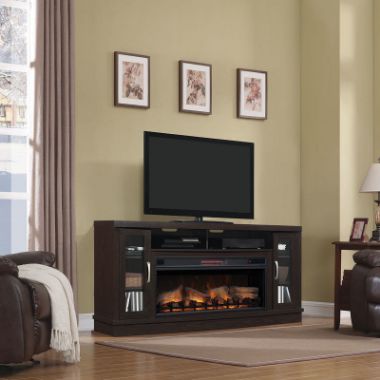 Hutchinson TV Stand & Fireplace Insert