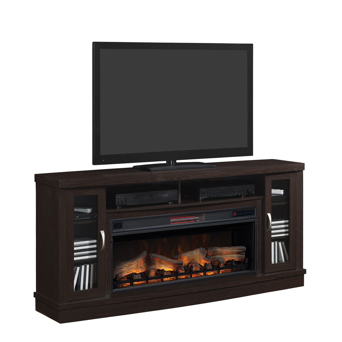 Picture of Hutchinson TV Stand & Fireplace Insert