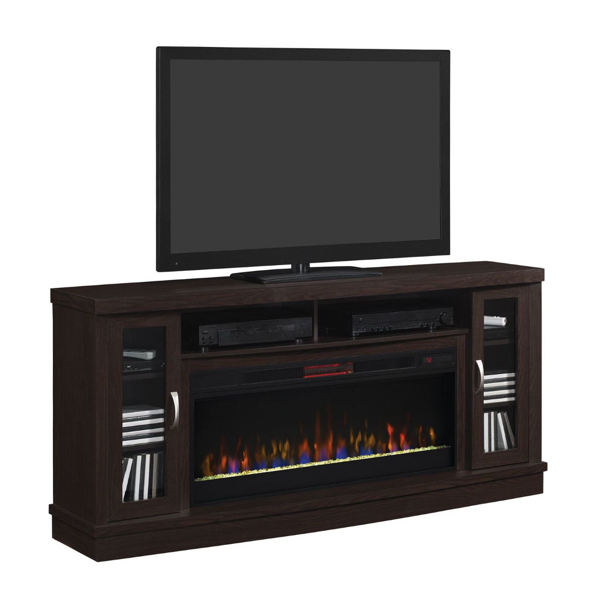 Picture of Hutchinson TV Stand & Fireplace Insert