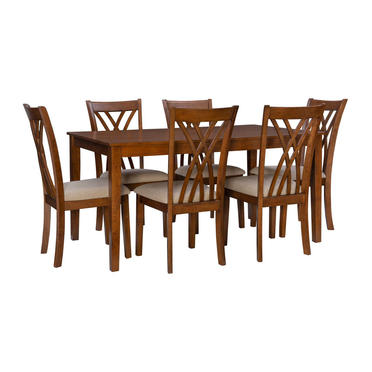 Picture of Starla Brown 7-Piece Dining Set