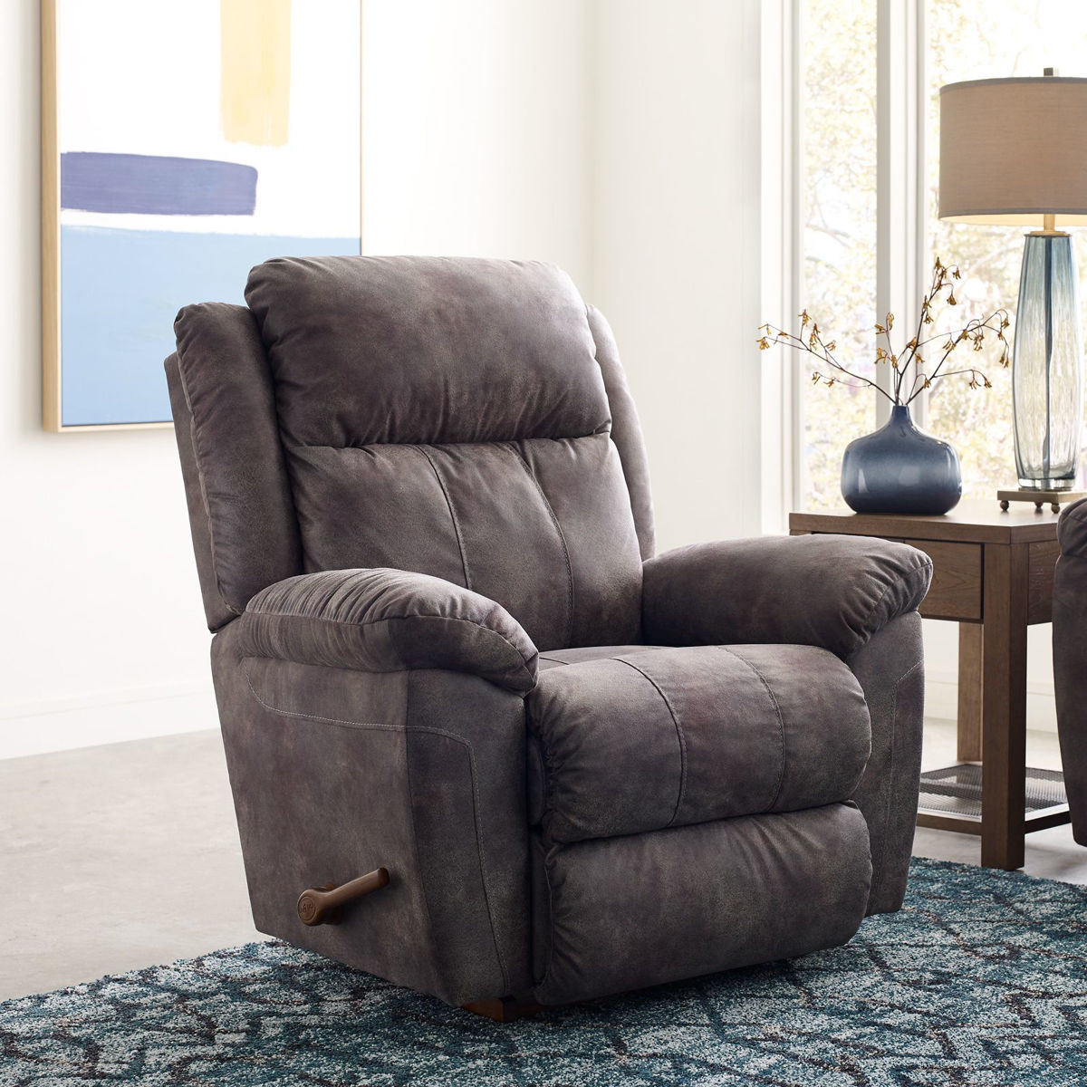 Picture of Joel Smoke Rocker Recliner