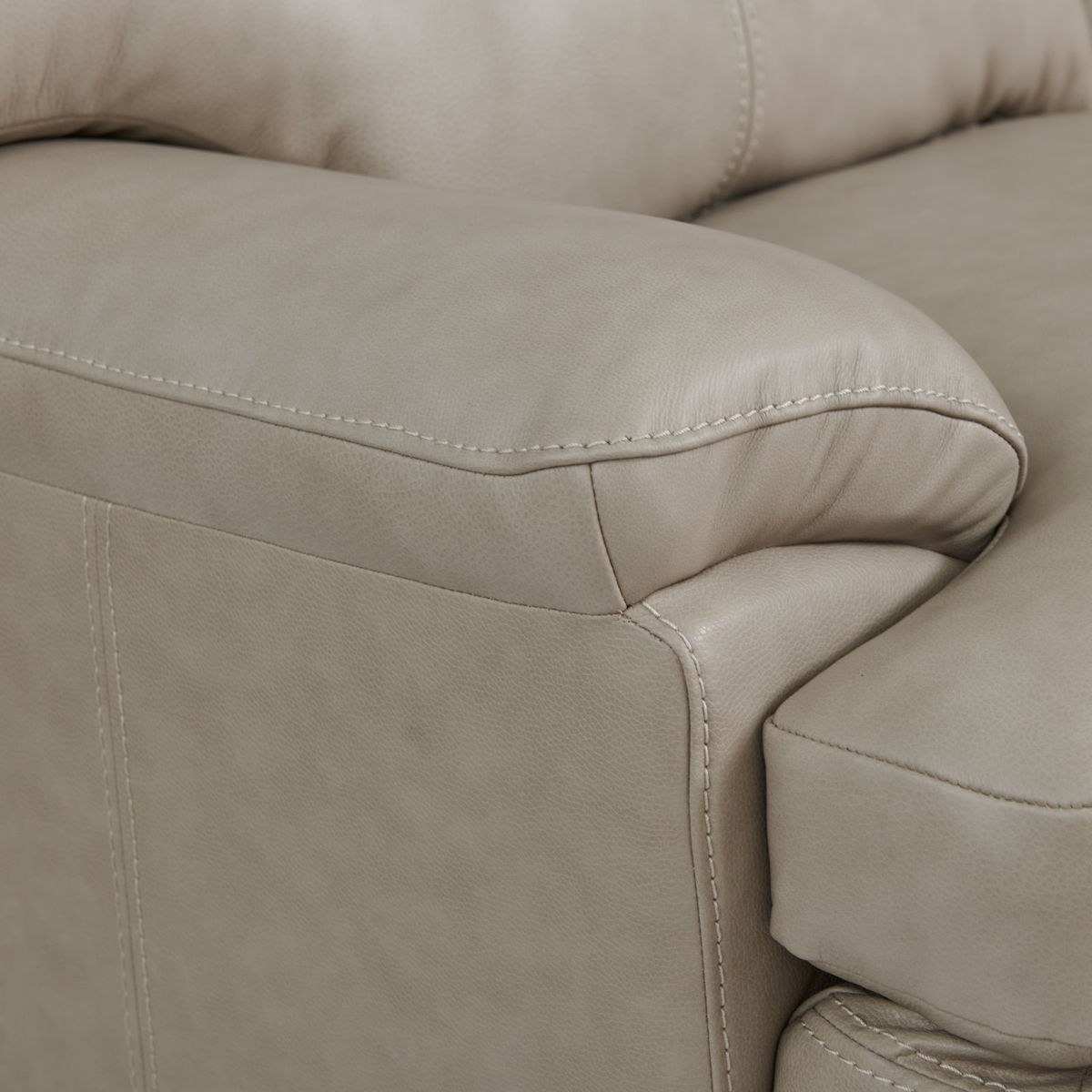 Picture of Miles Pebble Leather Chair