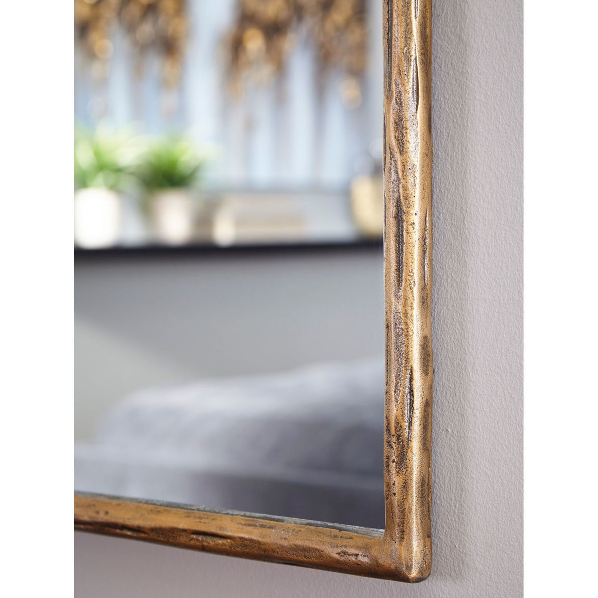 Picture of Ryandale Brass Accent Mirror