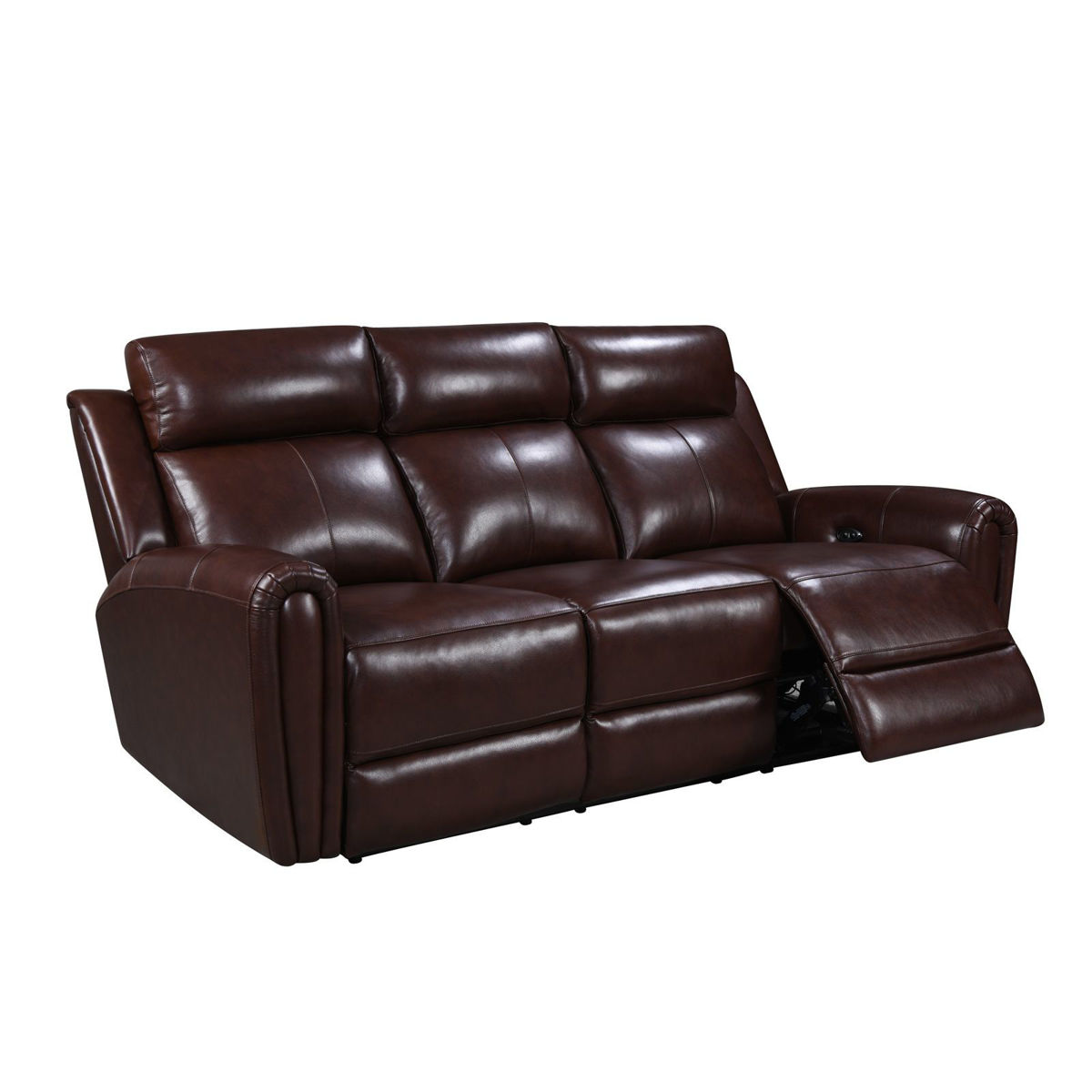 Picture of Jonathan Brown Leather Power Recliner Sofa