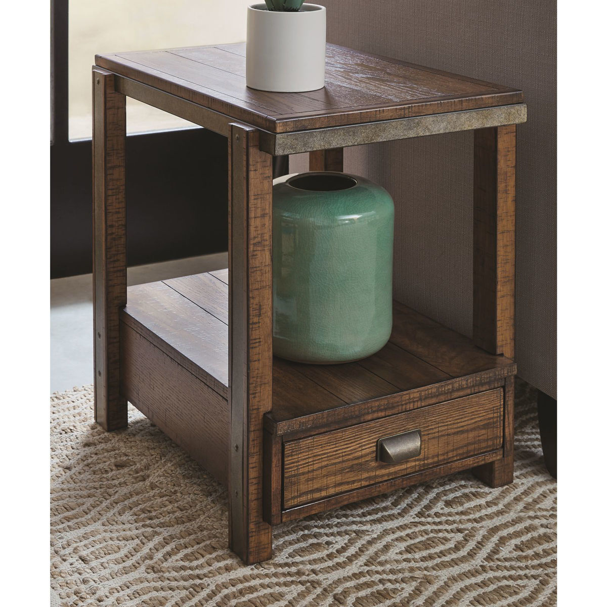 Picture of Durham Park Rectangular End Table