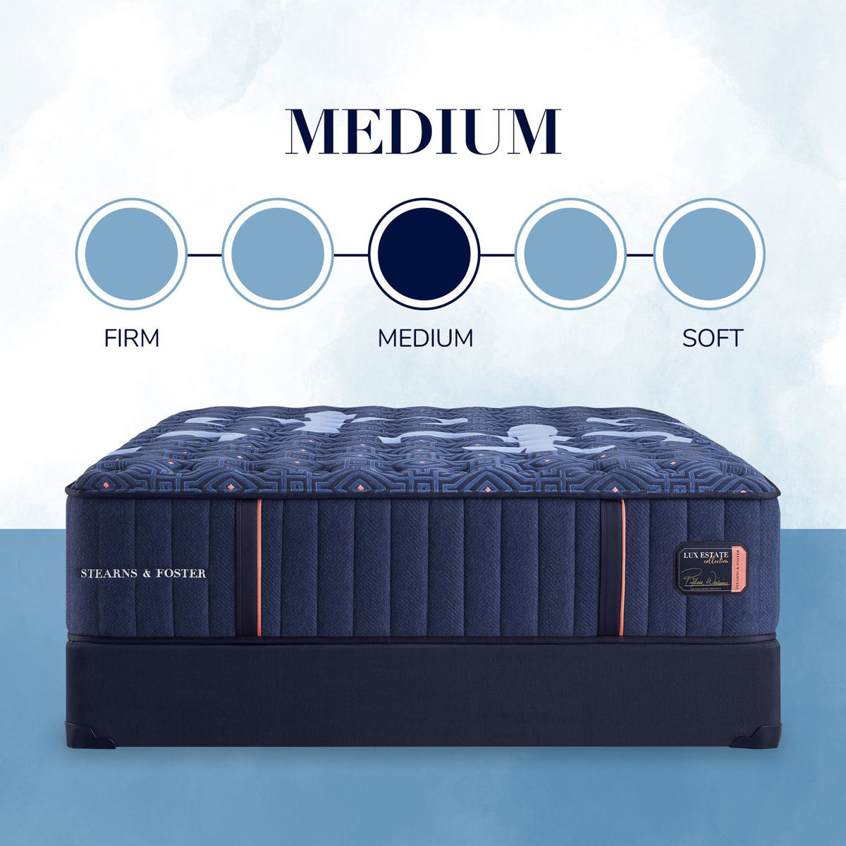 Picture of Queen Lux Estate Medium Tight Top Mattress