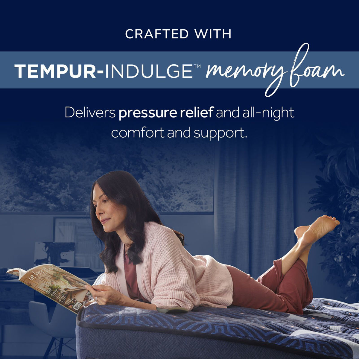 Picture of Queen Lux Estate Medium Tight Top Mattress
