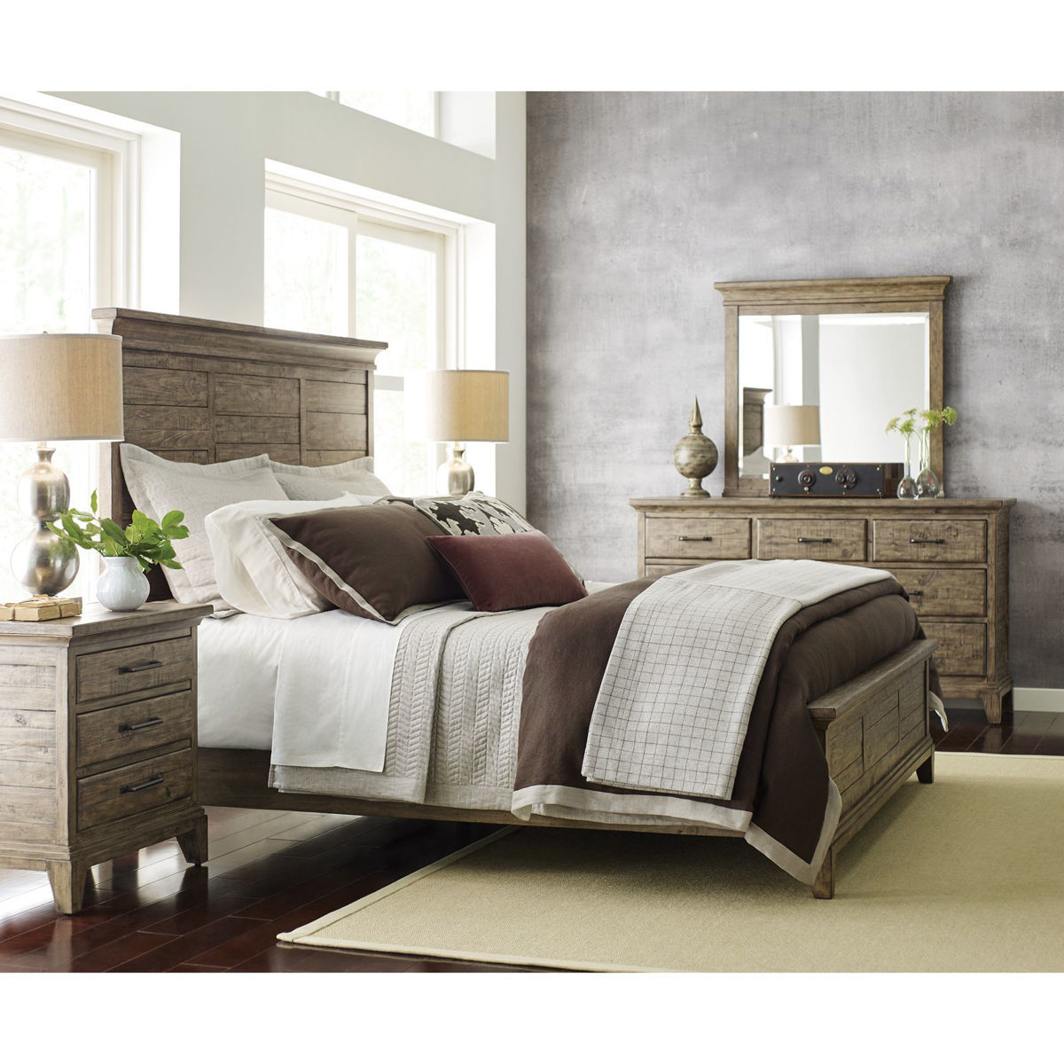 Picture of Plank Road 3-Piece Queen Bedroom Group