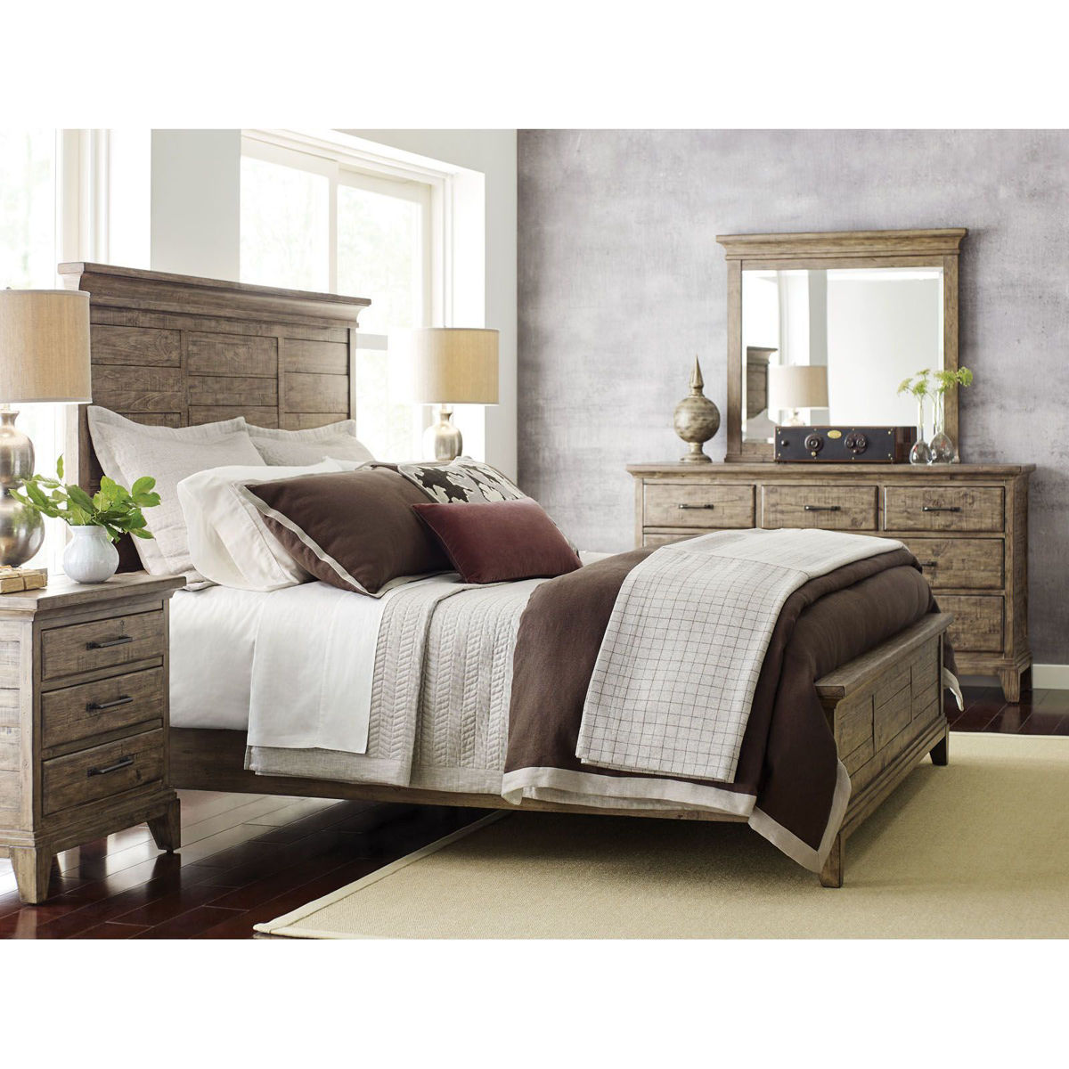 Picture of Plank Road 3-Piece Queen Bedroom Group