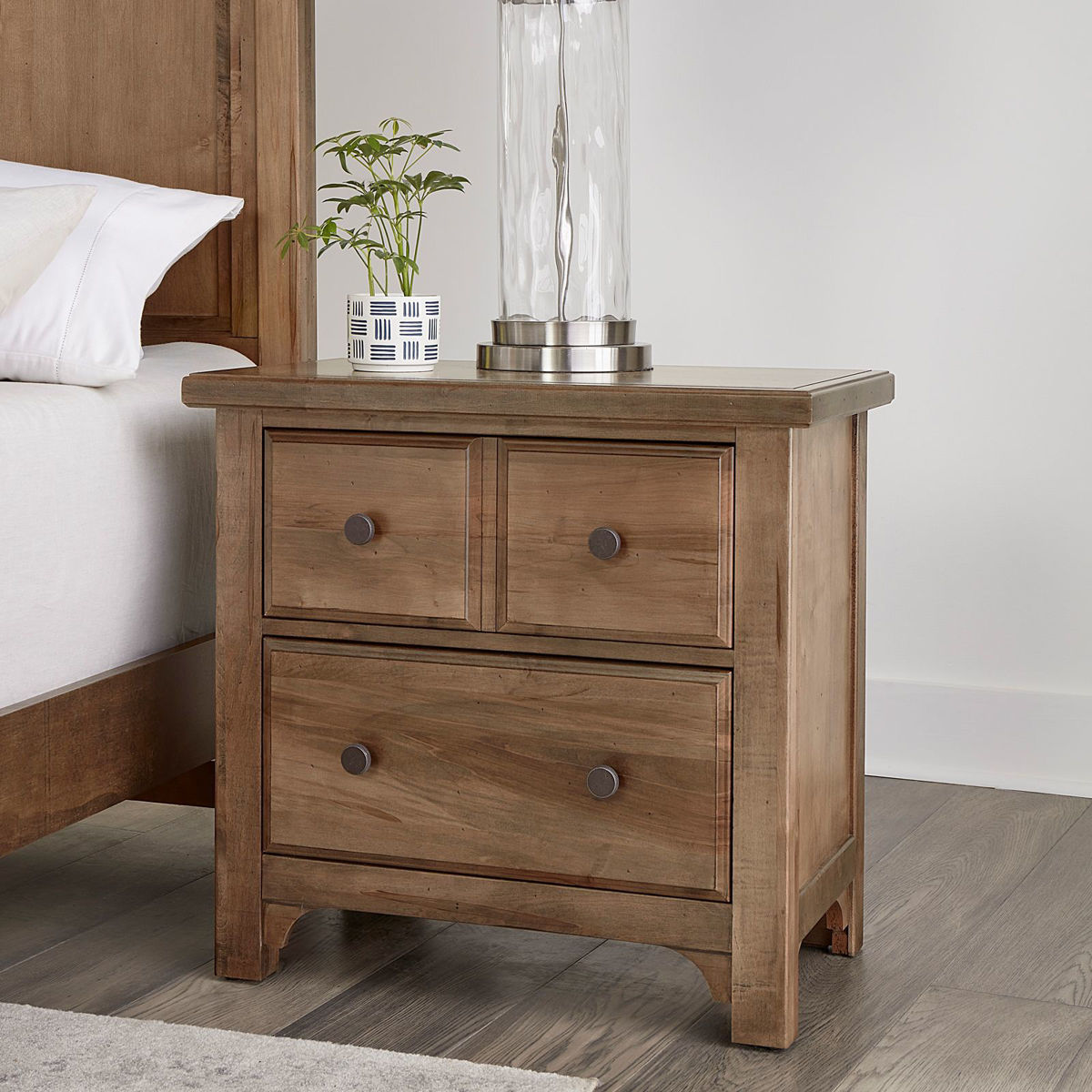 Picture of Cool Farmhouse Natural Nightstand