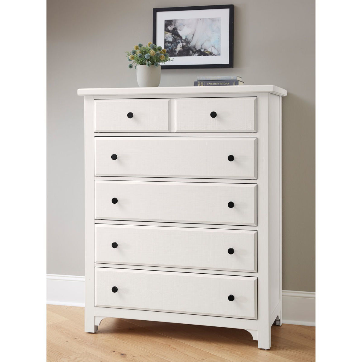 Picture of Cool Farmhouse Soft White Chest