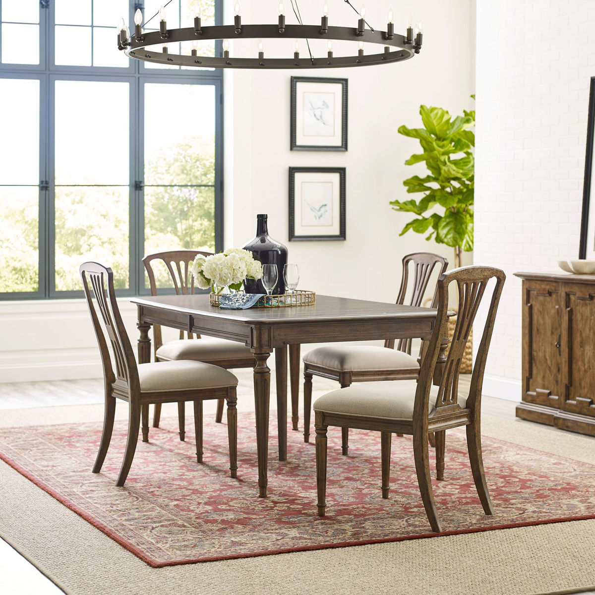 Picture of Ansley Dining Table & 4 Chairs