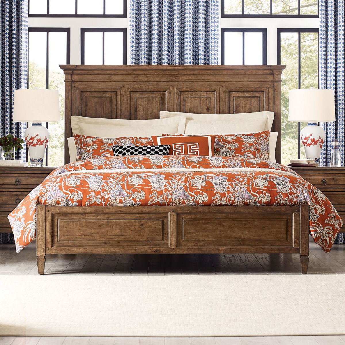 Picture of Hartnell King Panel Bed