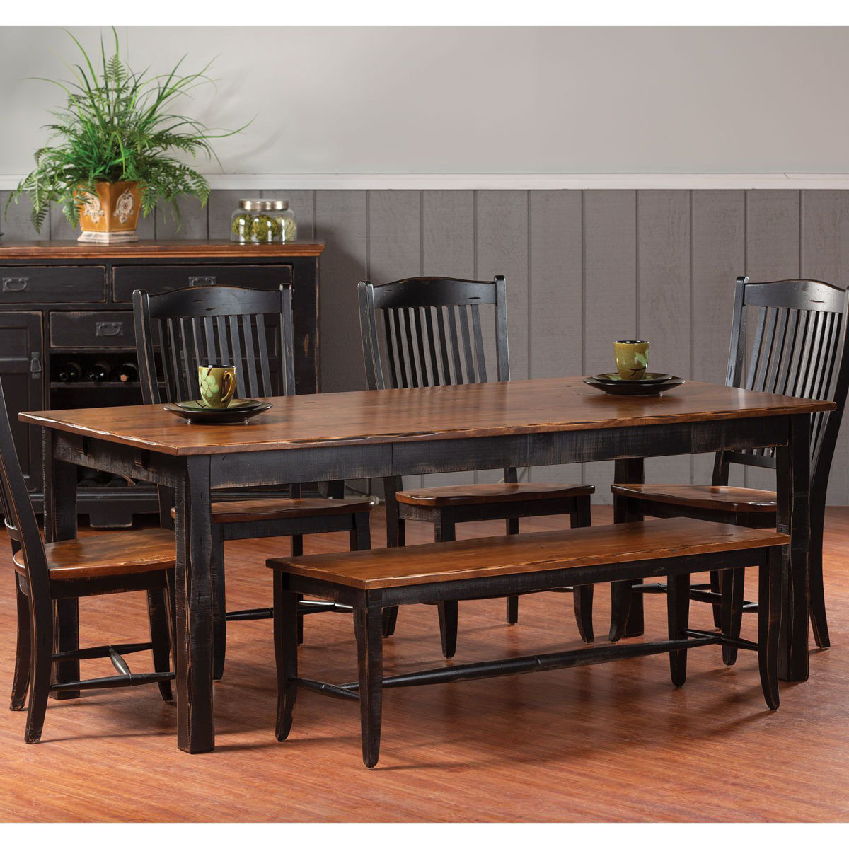 Picture of Rustic Champlain Dining Table
