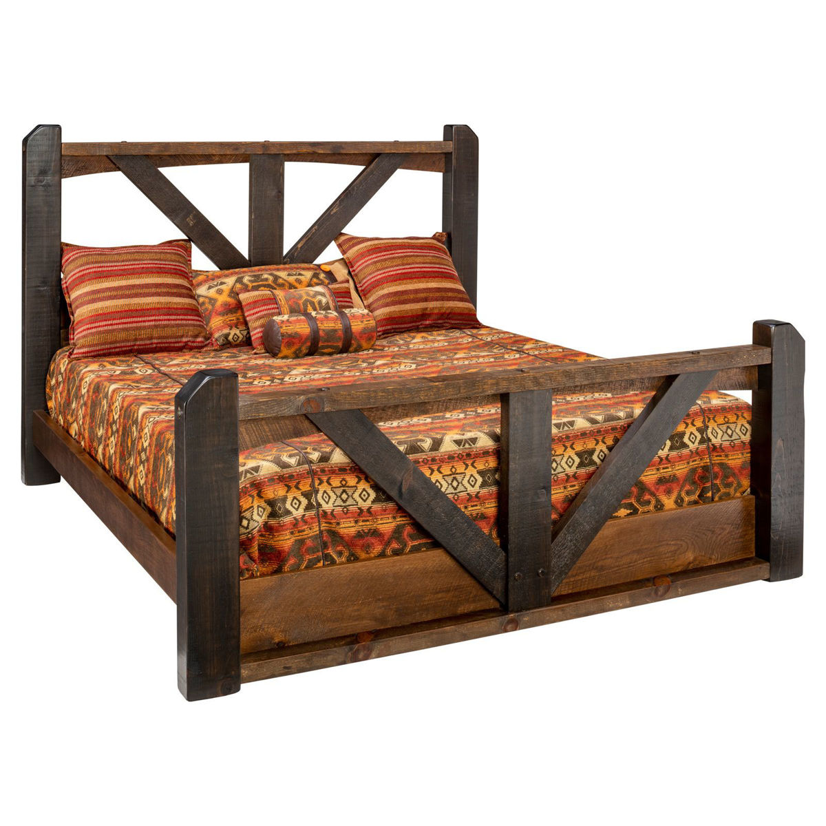 Picture of Dutton Sugar Pine Queen Bed