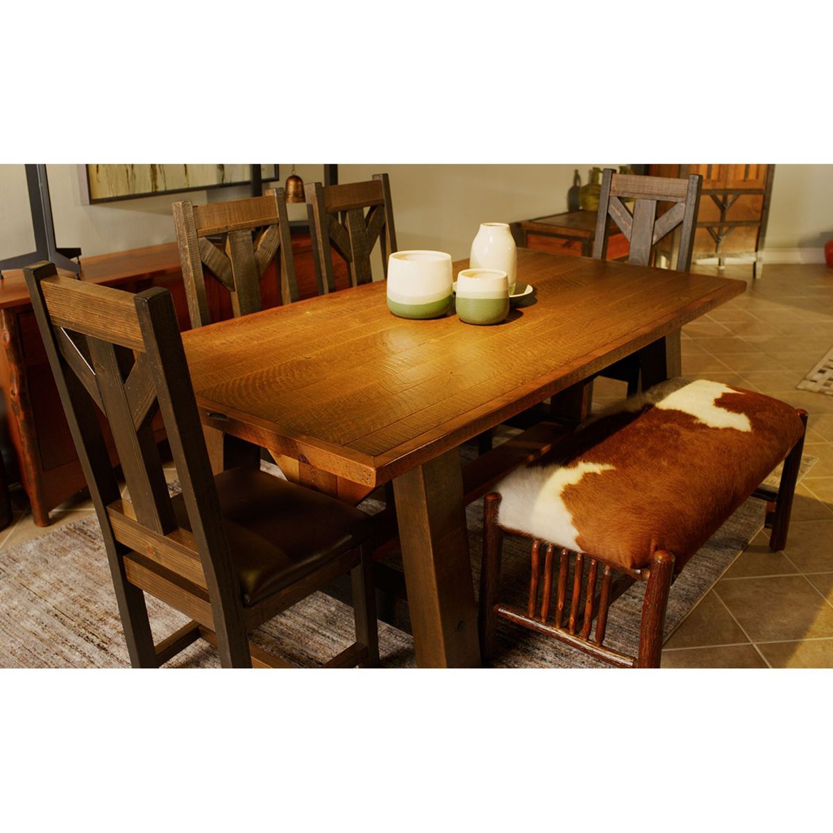 Picture of Dutton Dining Table & 4 Chairs