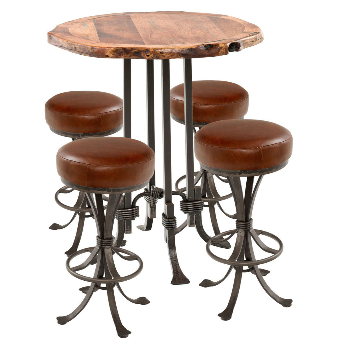 Picture of Scottsdale Bar Table & 4 Crestone Stools