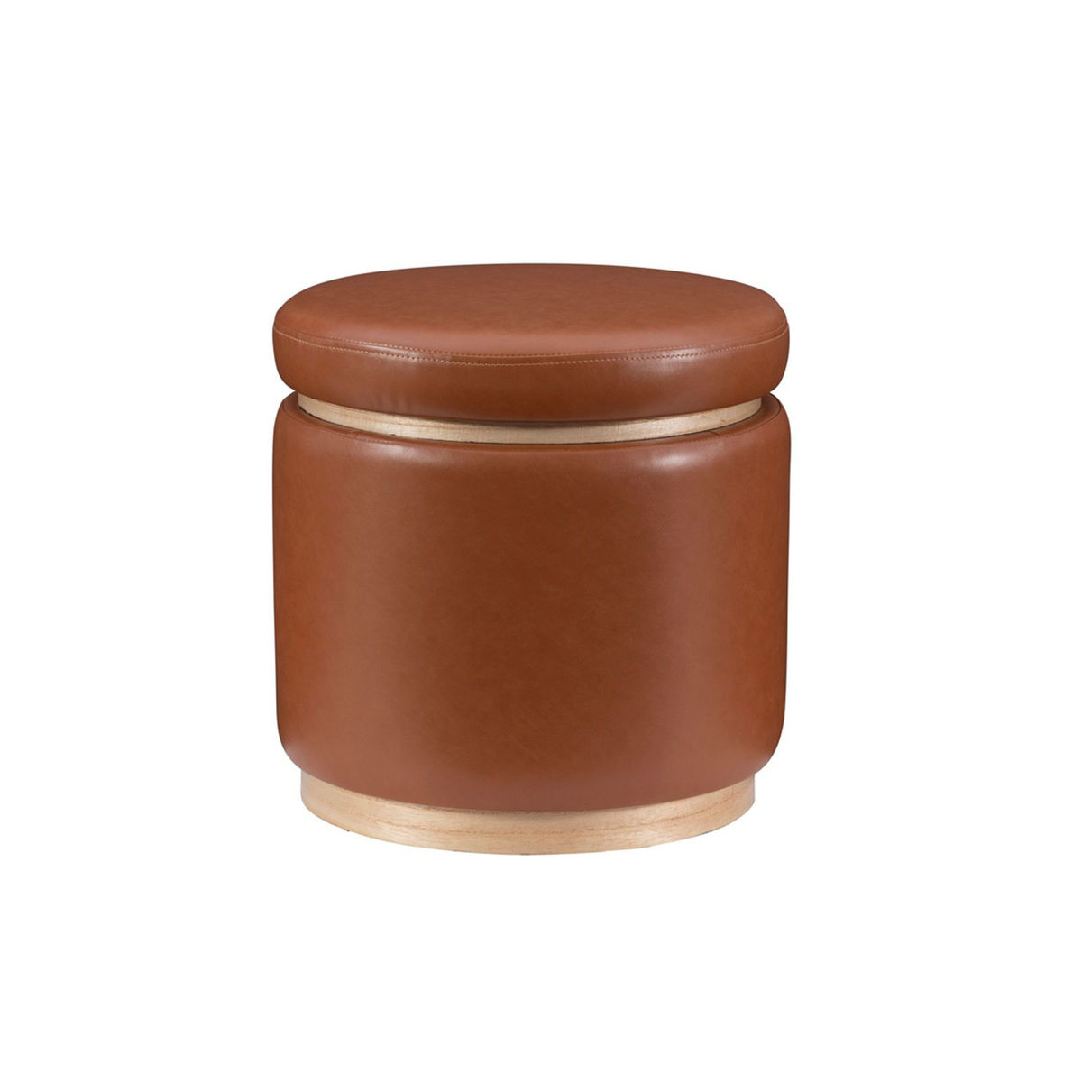 Picture of Sunny Caramel Storage Ottoman