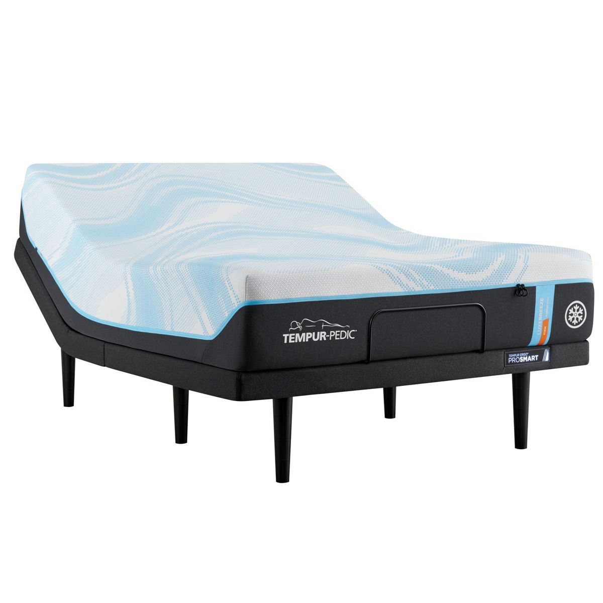 Picture of TEMPUR-LuxeBreeze Firm 2.0 Queen Mattress Set