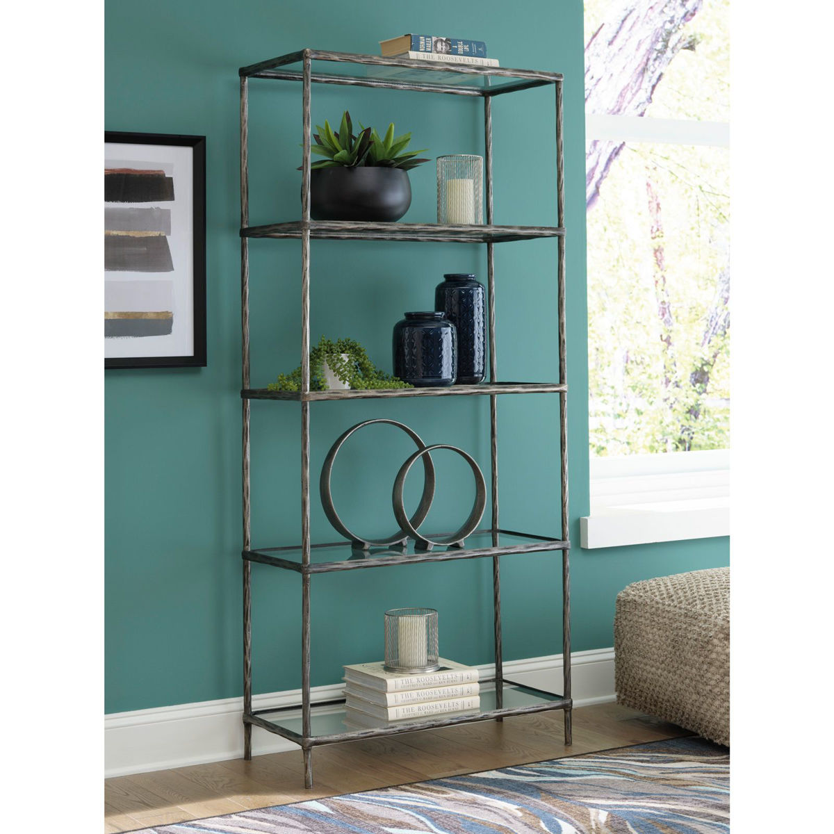 Picture of Ryandale Pewter Bookcase