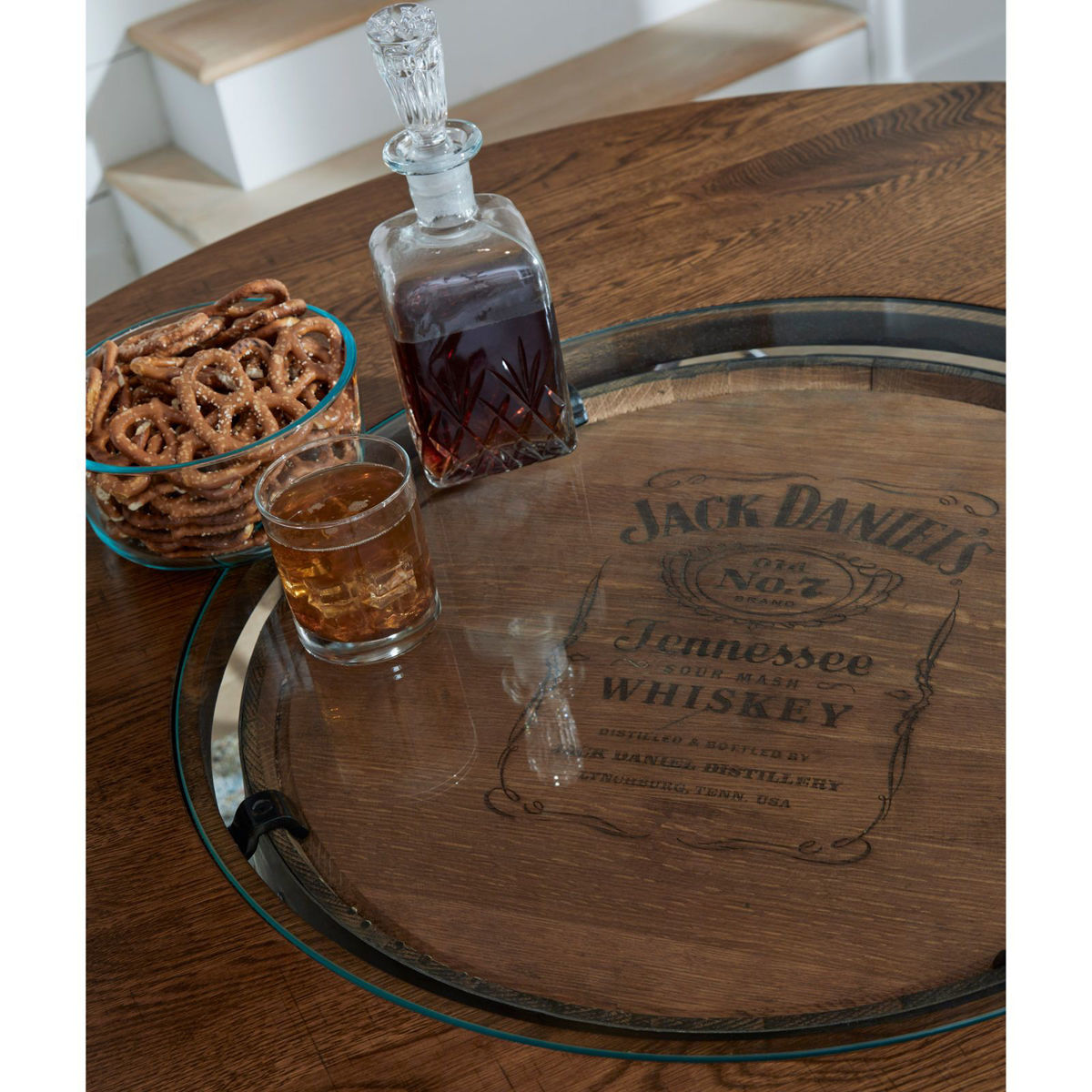 Picture of Whiskey Barrel Table