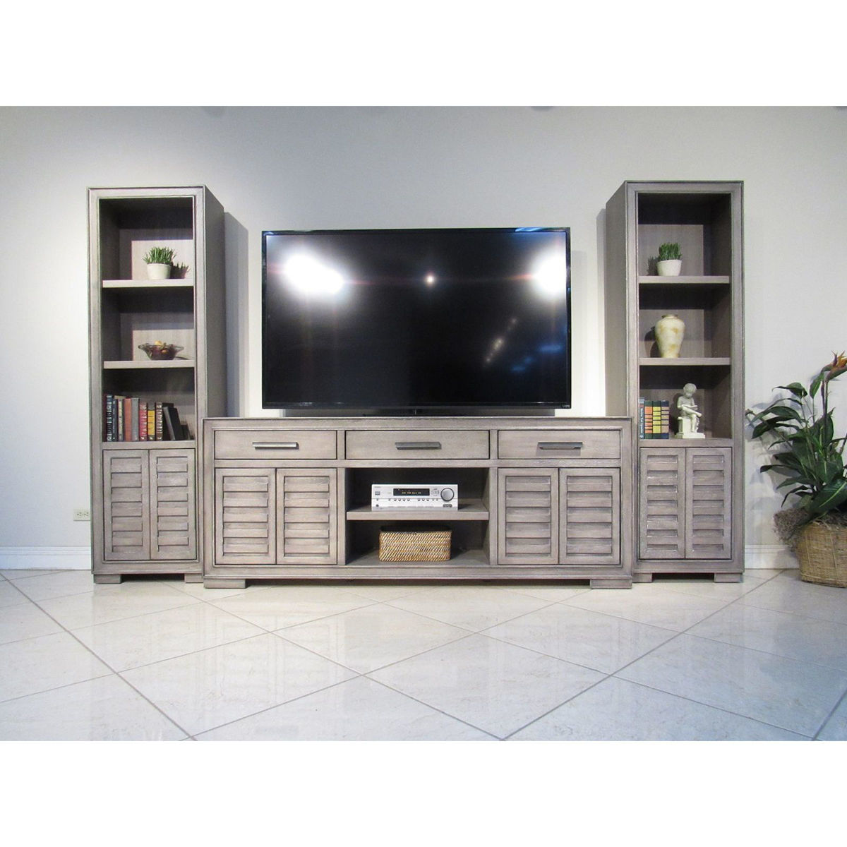 Picture of Avalon 3-Piece Entertainment Center with 81” Console