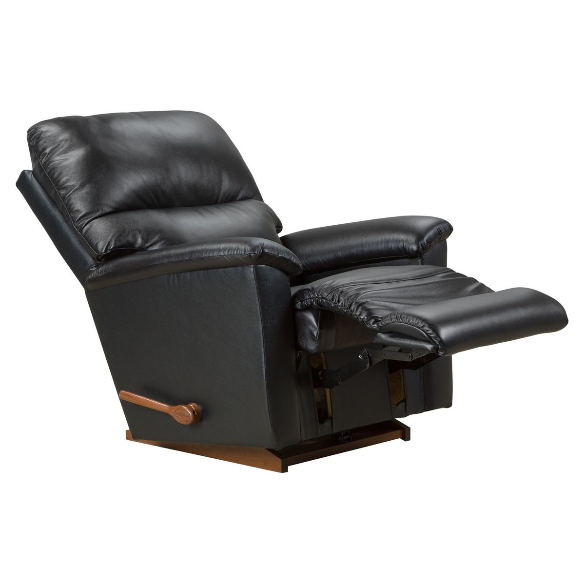 Picture of Brooks Licorice Leather Rocker Recliner