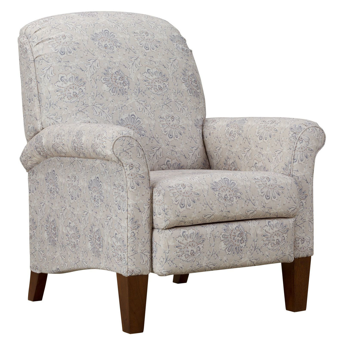 Fletcher Linen HiLeg Recliner