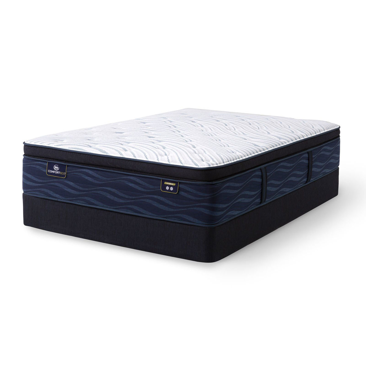 Picture of iComfortECO™️ Q20GL Plush Hybrid Pillow Top Mattress Set