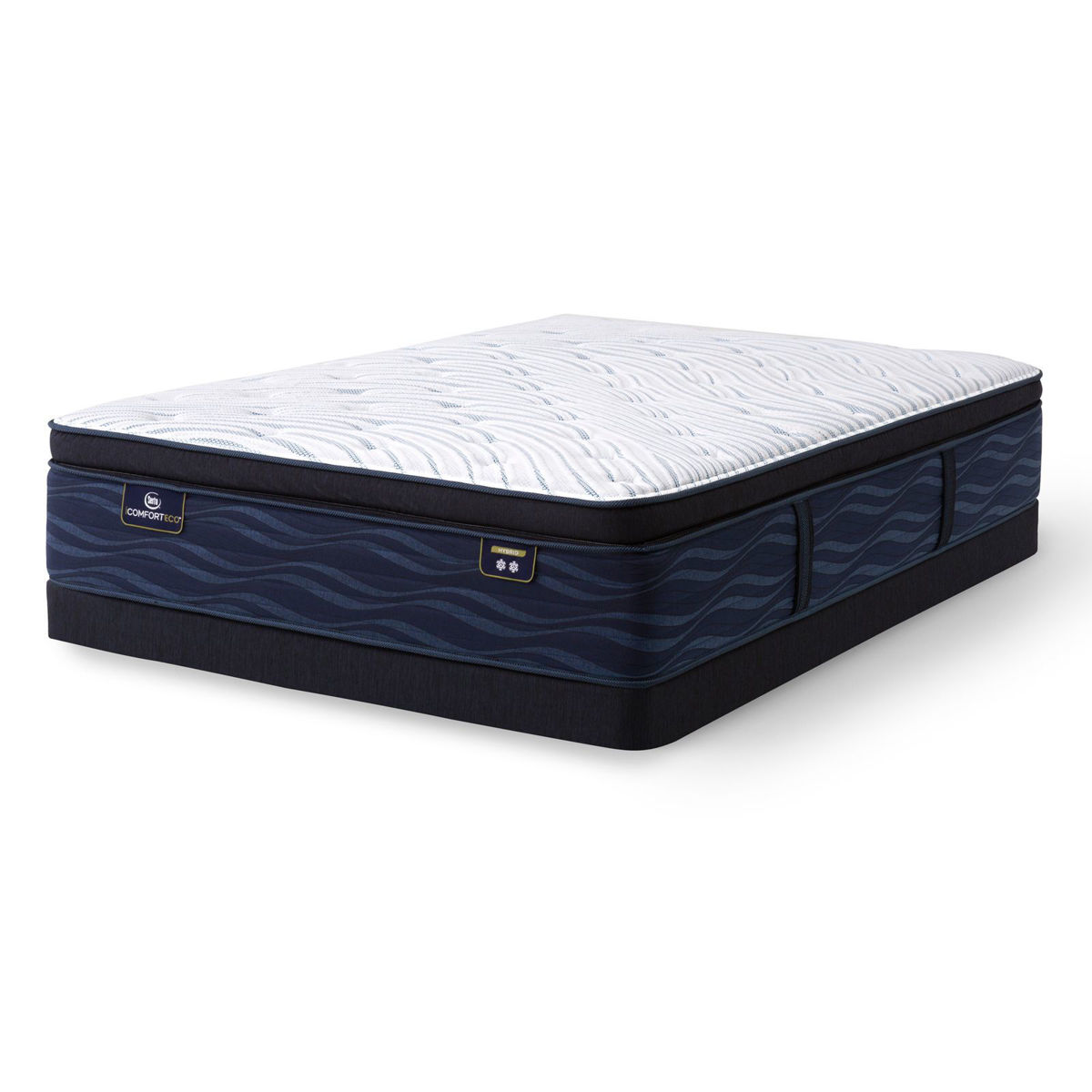Picture of iComfortECO™️ Q20GL Plush Hybrid Pillow Top Mattress Set