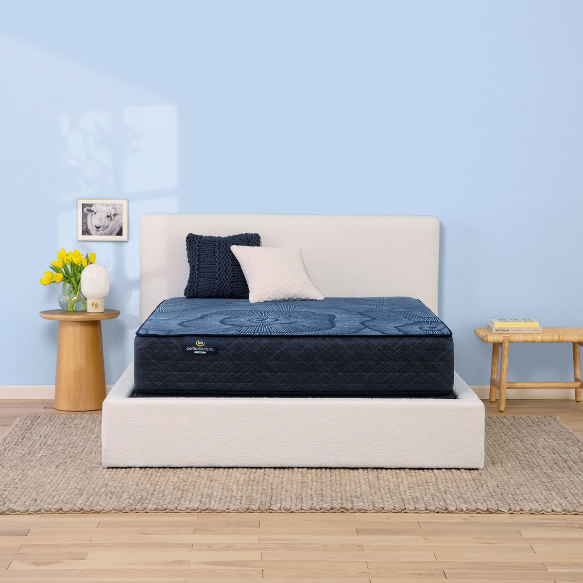 Picture of Twin Dream Sanctuary Firm Hybrid Mattress Set