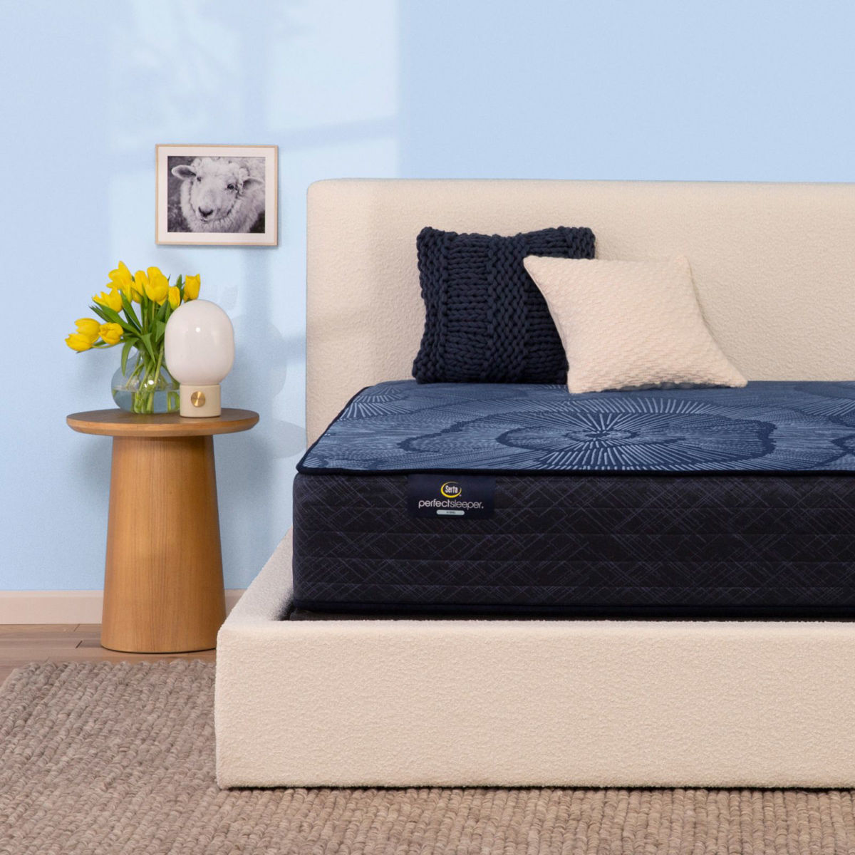 Picture of Twin Dream Sanctuary Firm Hybrid Mattress Set