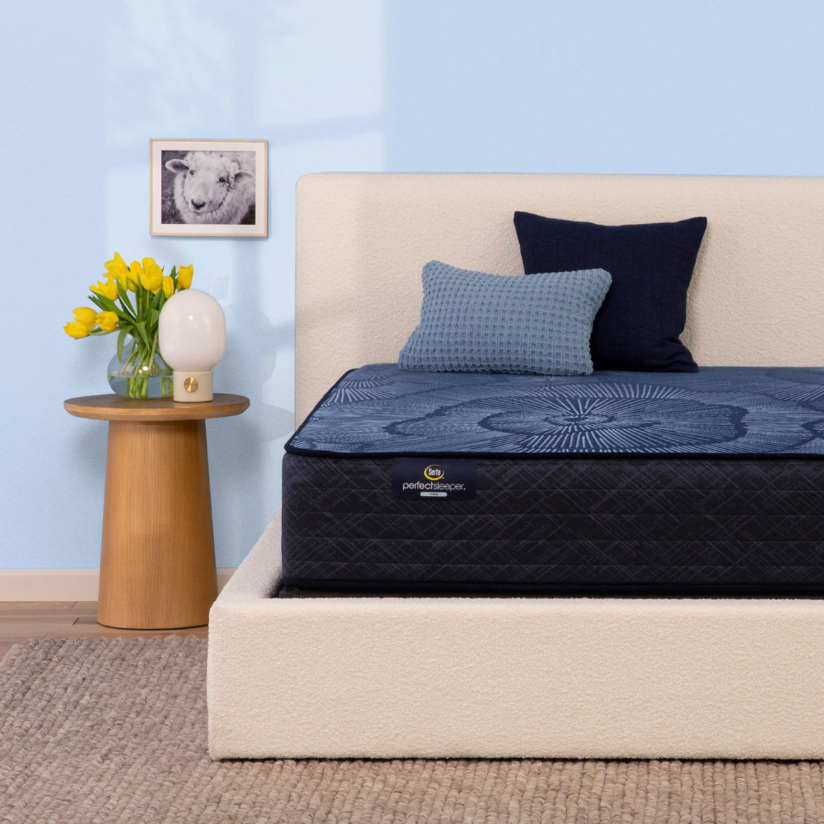 Picture of Dream Sanctuary Medium Hybrid Mattress Set