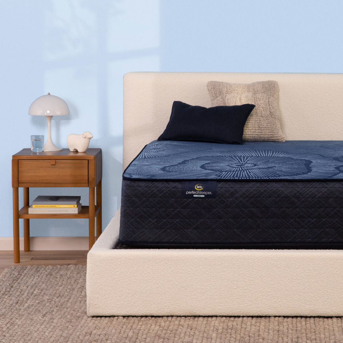 Picture of Twin Enchanting Sleep Plush Hybrid Mattress Set