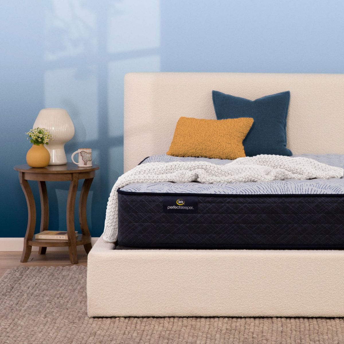 Picture of Twin Barbosa Sky Firm Mattress Set