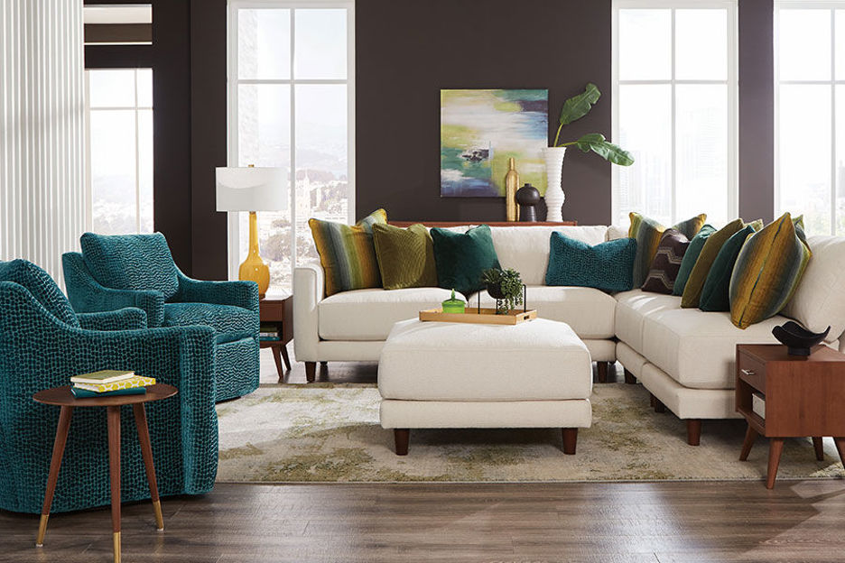 Revamp Your Living Space: Embrace Contrasts and Bold Blooms at Grand Home Furnishings