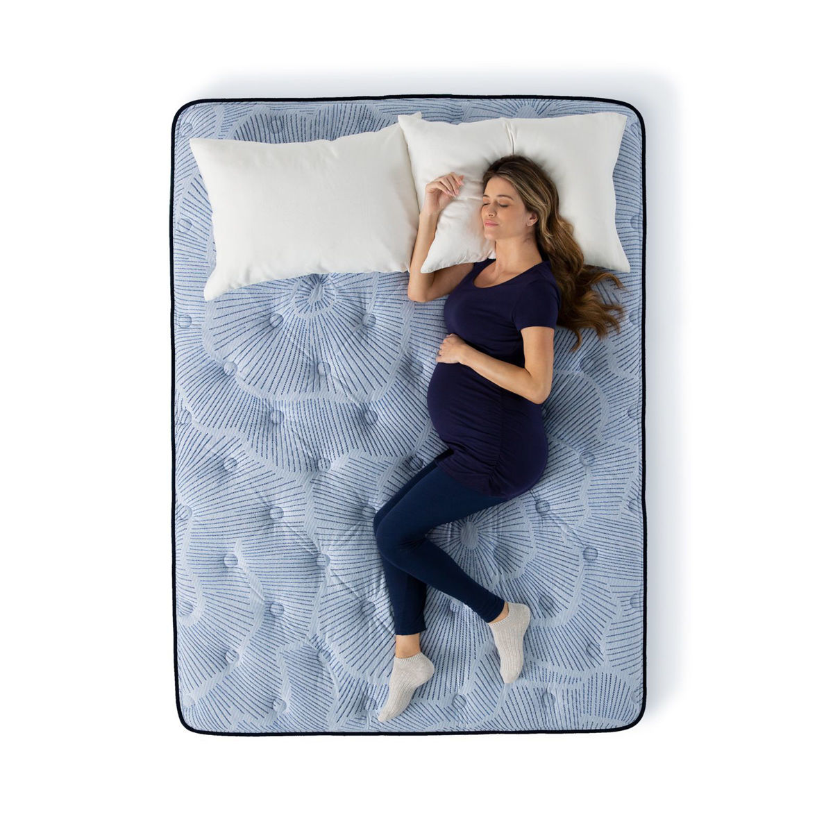 Picture of Full Barbosa Sky Plush Pillow Top Mattress