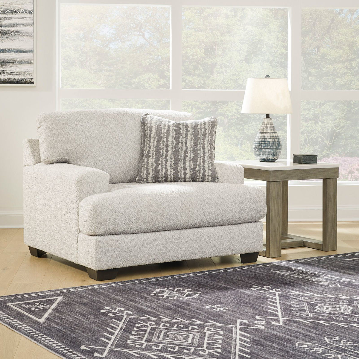 Picture of Brebryan Flannel Chair And A Half