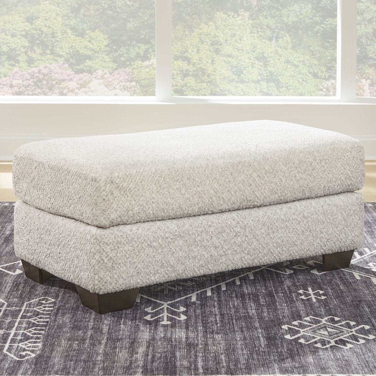 Picture of Brebryan Flannel Ottoman