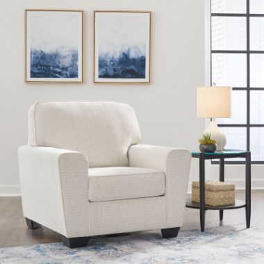Cashton Snow Stationary Chair