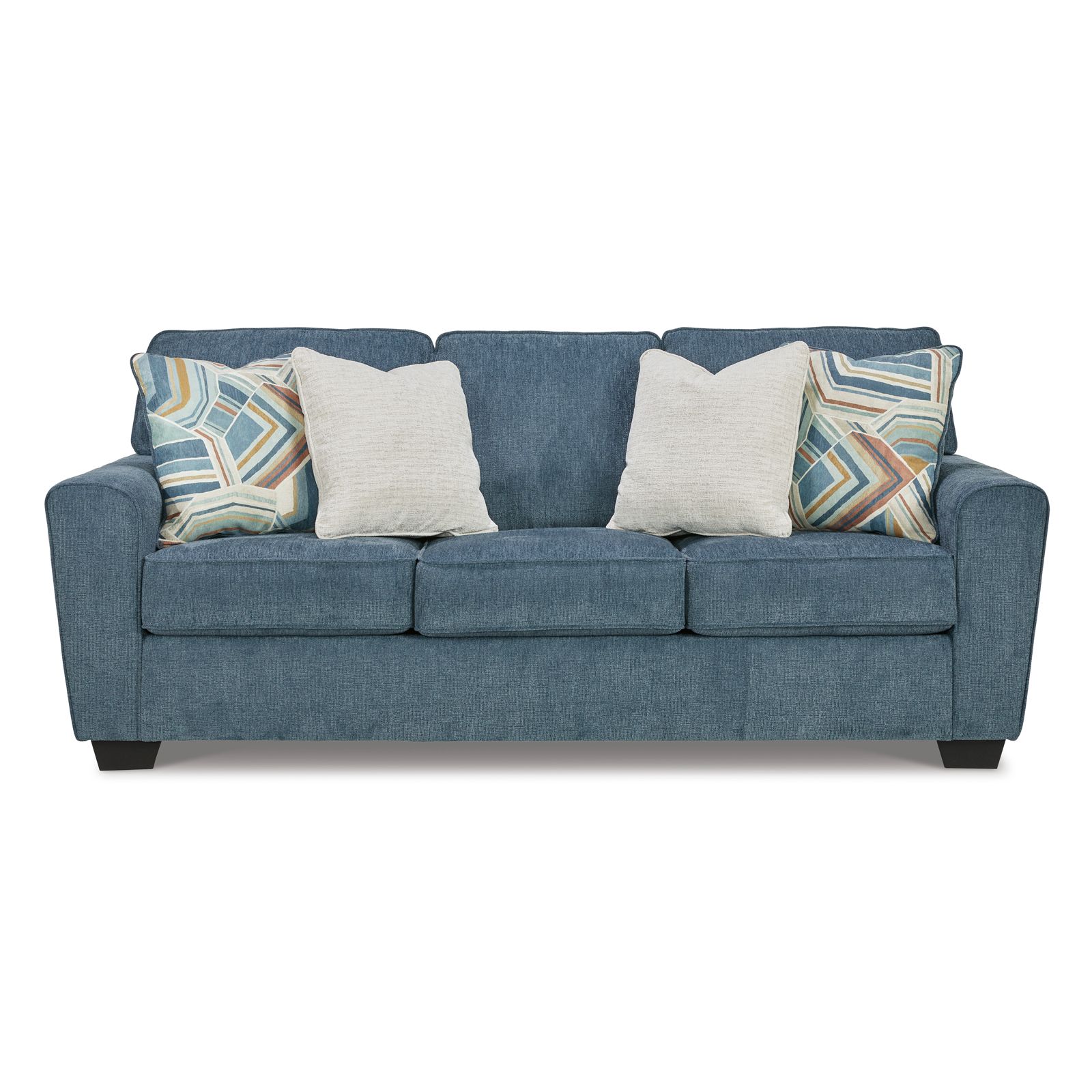 Blue sleeper clearance sofa queen