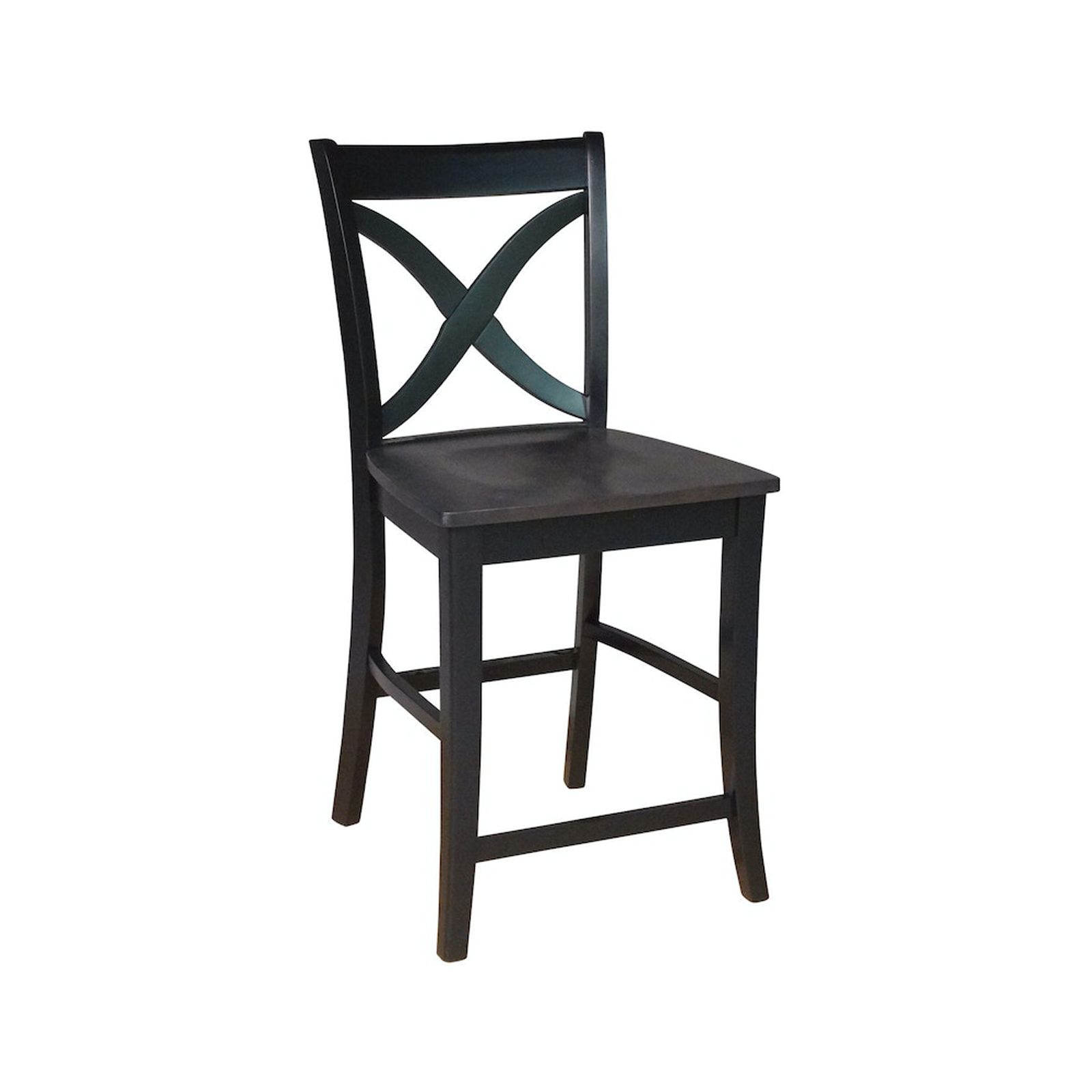 Siena black best sale bar chair