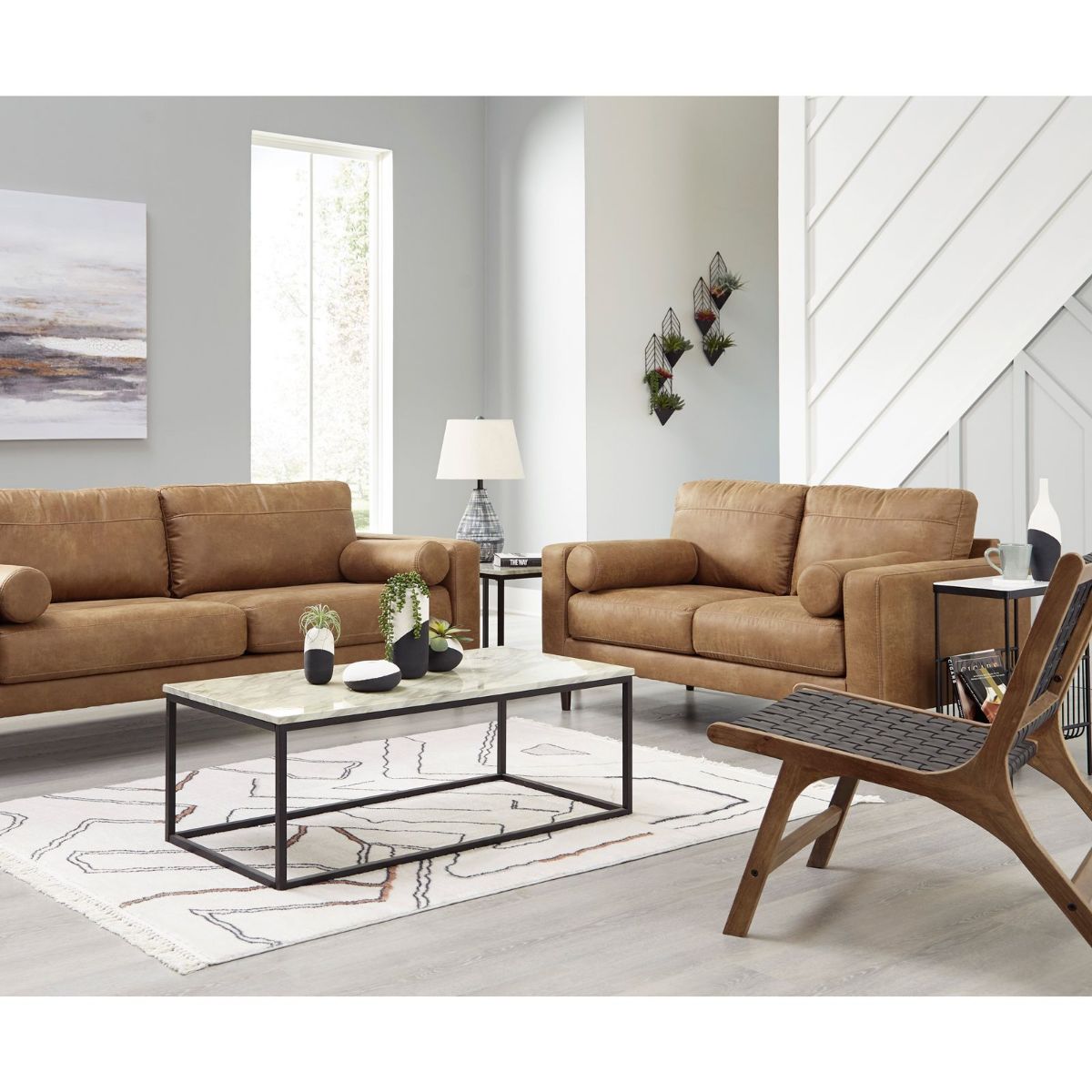 Picture of Telora Caramel Loveseat