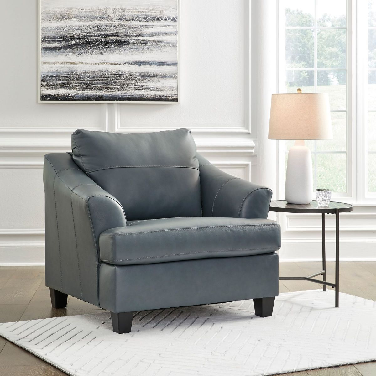 Picture of Genoa Steel Leather Chair