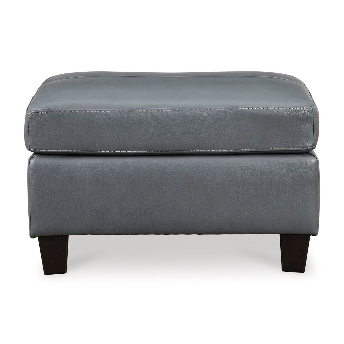 Picture of Genoa Steel Leather Ottoman