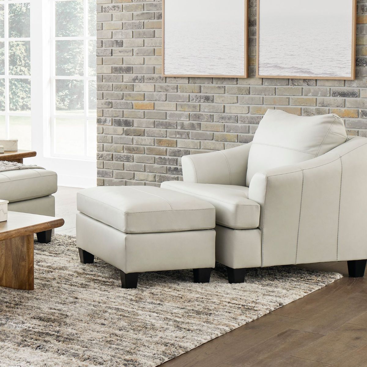 Picture of Genoa Coconut Leather Chair